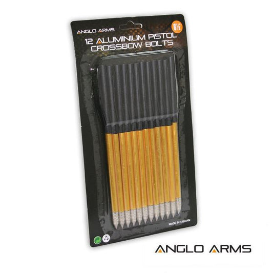 12 Aluminium Crossbow Bolts 6.5"