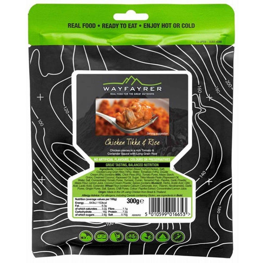 Wayfayrer Ready Meal - Chicken Tikka & Rice 300g