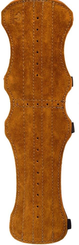 Bearpaw Traditional Leather Full Armguard - Honey Brown