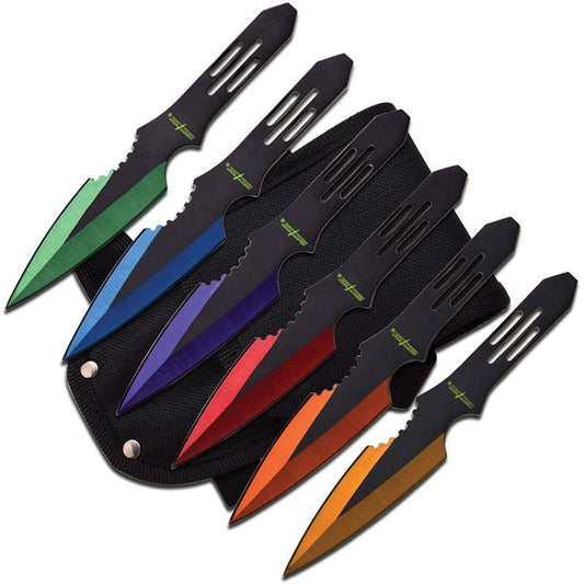 Perfect Point Throwing Knife Set - 6pc
