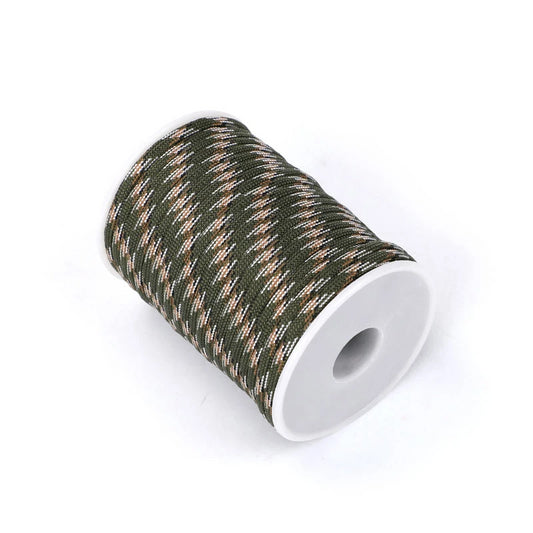 BeWild 550 Paracord Reel 30M - Green Camo