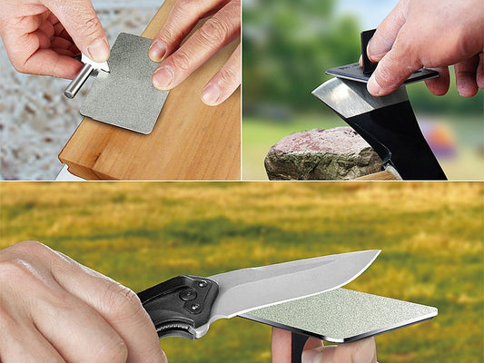 Sharpal Credit Card Size Sharpening Stone - 3 Piece Set