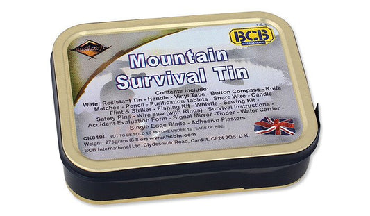 BCB Mountain Survival Tin