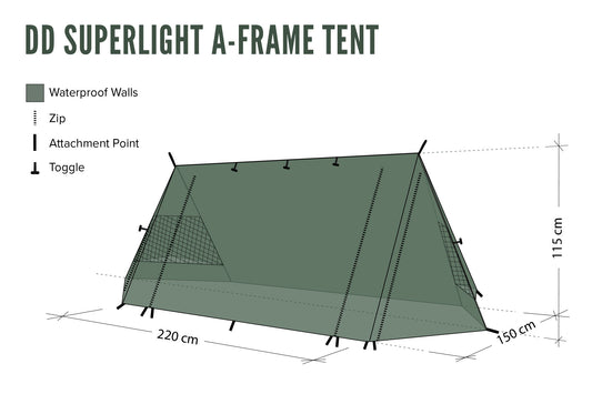 DD SuperLight A-Frame Tent