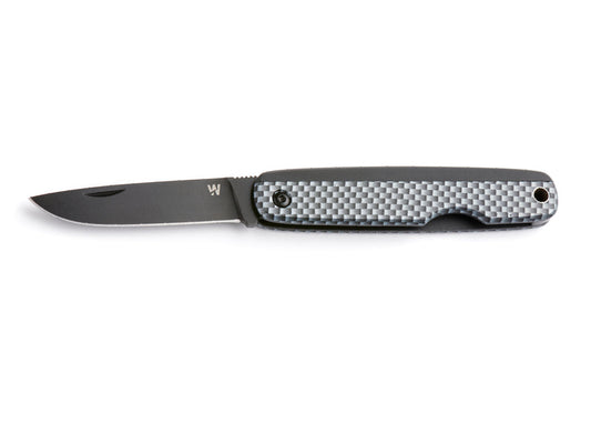 Whitby KENT EDC Pocket Knife (2.25") - Carbon Fibre Pattern