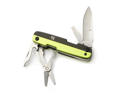 Whitby KENT+ EDC Multipurpose Knife - Cactus Green & Black