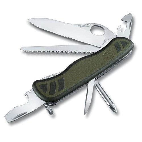 Victorinox Swiss Soldiers Knife Green & Black
