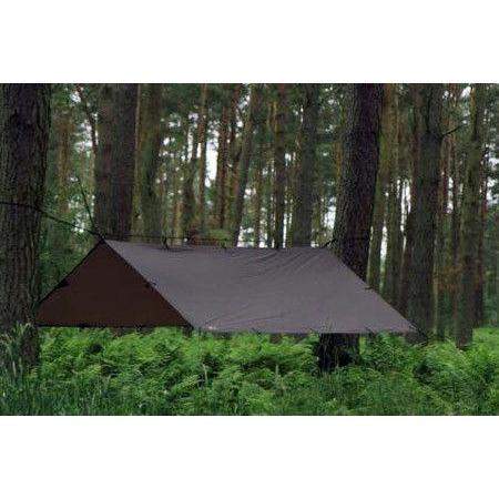 DD 4mx4m Tarp Coyote Brown-Shelter-BushcraftLab