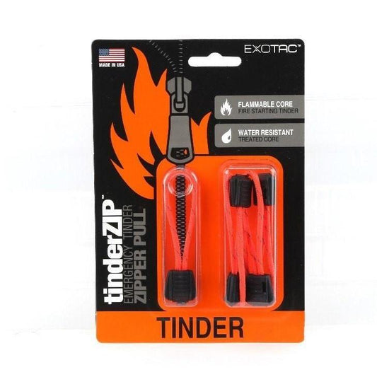 Exotac TinderZip Orange-Bushcraft-BushcraftLab