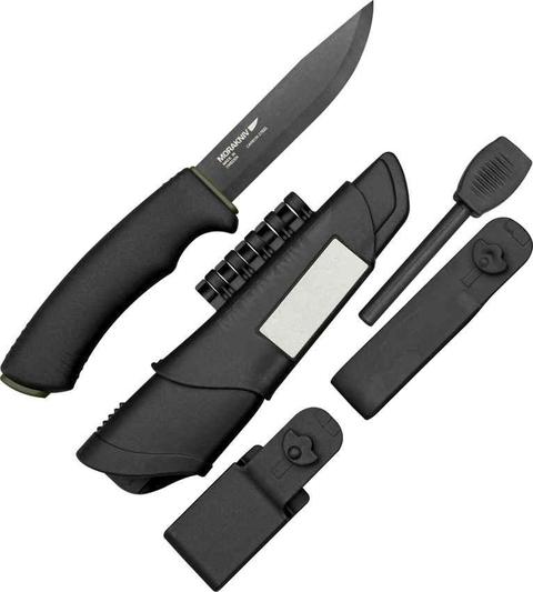 Mora Bushcraft Survival Black Knife