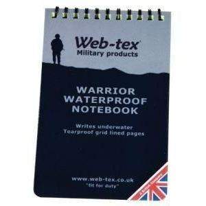 Web-Tex Warrior Waterproof Note Pad-EDC-BushcraftLab