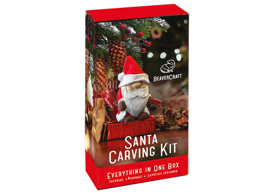 BeaverCraft Santa Carving Kit