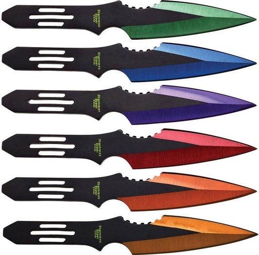 Perfect Point Throwing Knife Set - 6pc