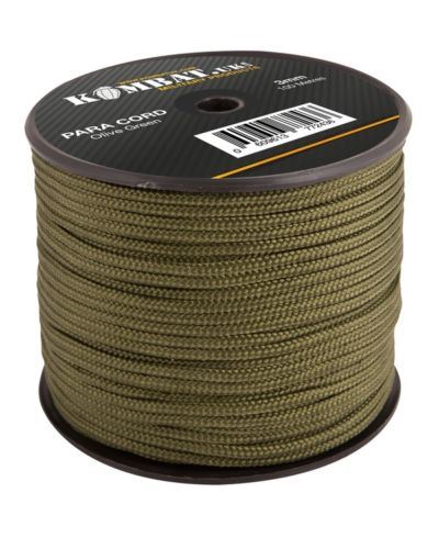 Paracord 100M Reel Olive Green