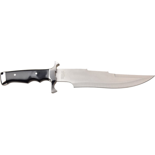 Survivor Survival Knife, Black Pakkawood Handle K-SV-FIX010BK