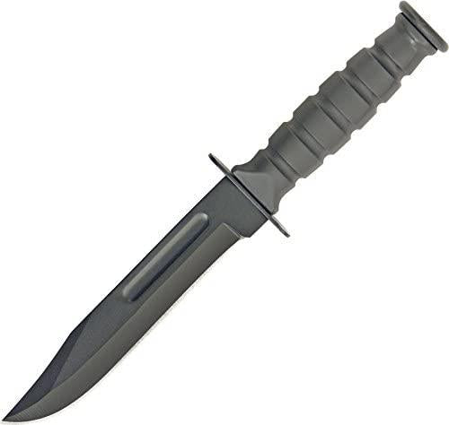 Survivor Small Fixed Blade Utility Knife - Part Serrated
