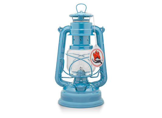 Feuerhand Baby Special 276 Hurricane Lantern - Pastel Blue