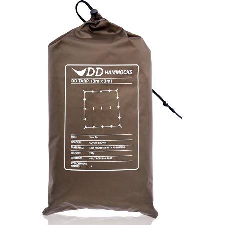 3m tarp DD 3mx3m Lightweight Bushcraft Prepping Tarp– BushcraftLab