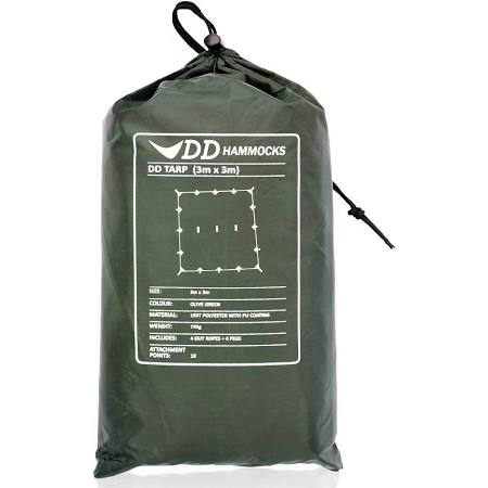 tarp 3m DD 3mx3m Lightweight Bushcraft Prepping Tarp– BushcraftLab