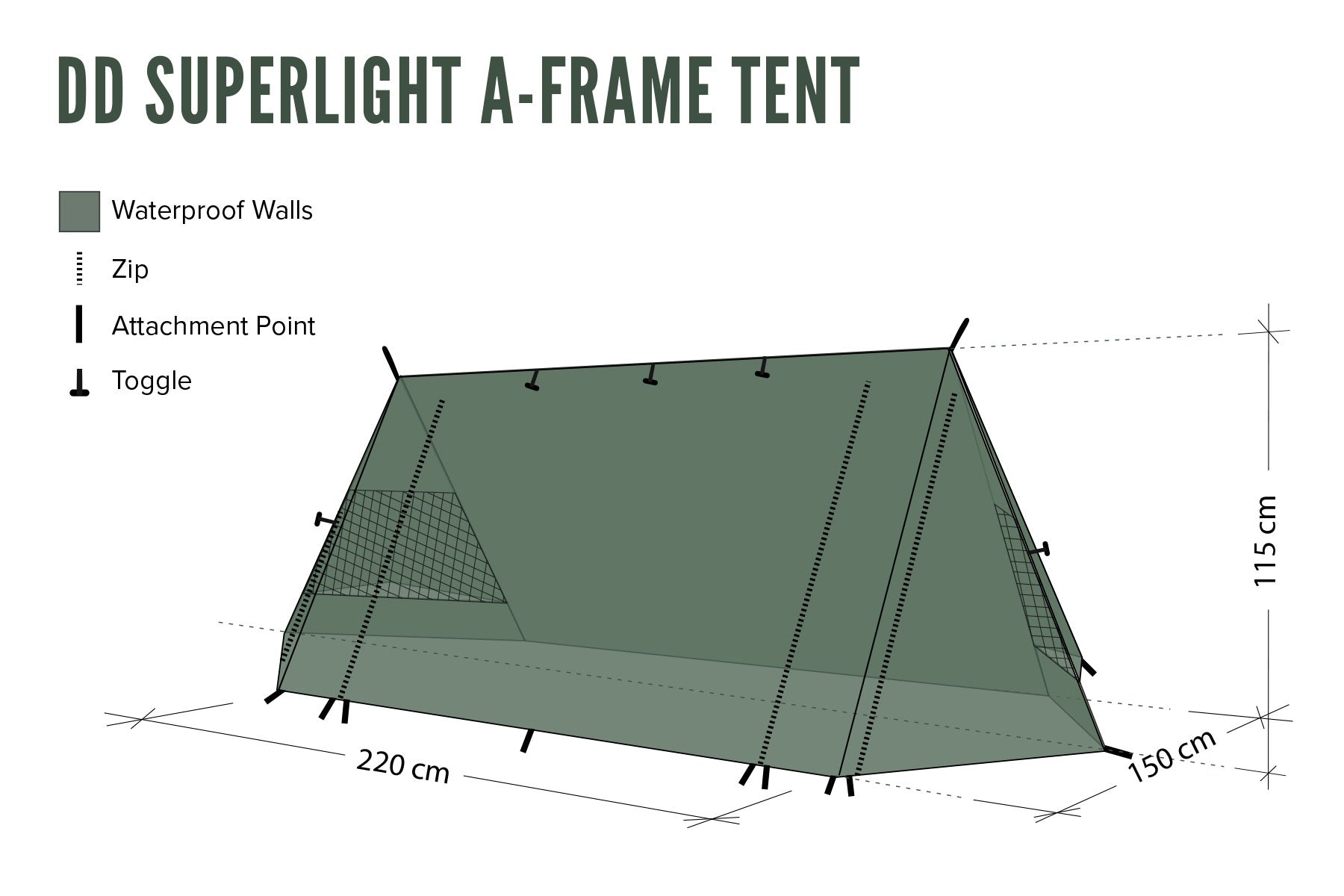 DD SuperLight Pyramid Tent Ideal For Lightweight Travel BushcraftLab