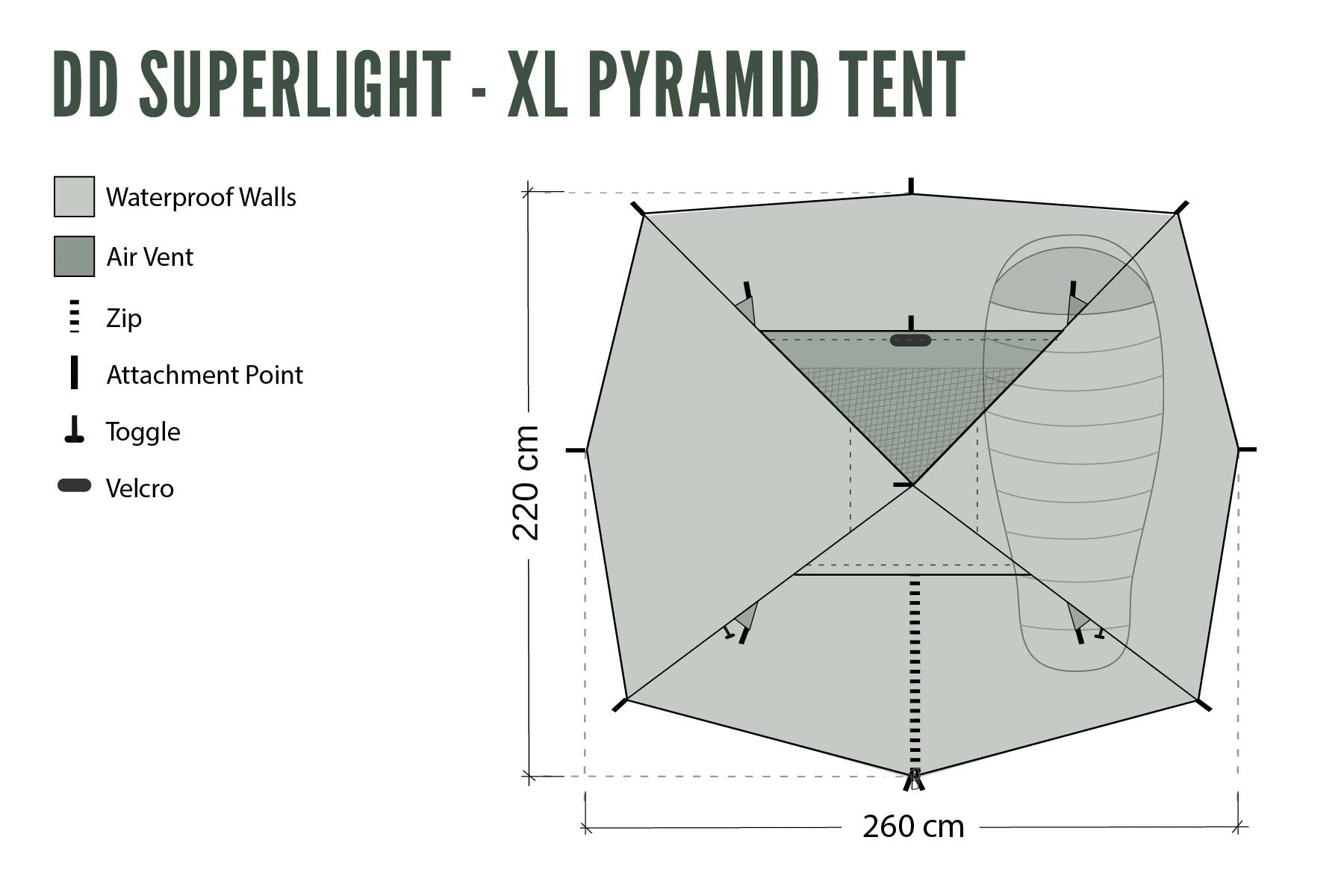DD SuperLight Pyramid Tent Ideal For Lightweight Travel– BushcraftLab