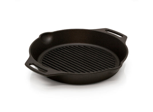 Petromax 30cm Cast Iron Grill Fire Skillet with Two Handles