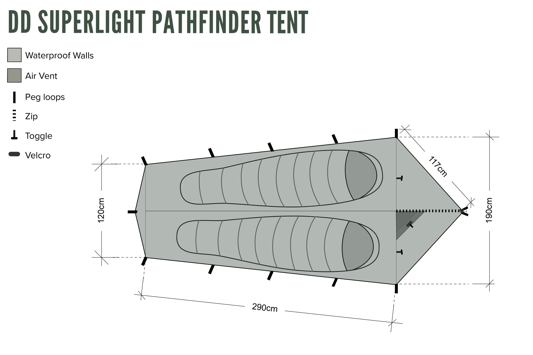 DD SuperLight Pathfinder Tent– BushcraftLab