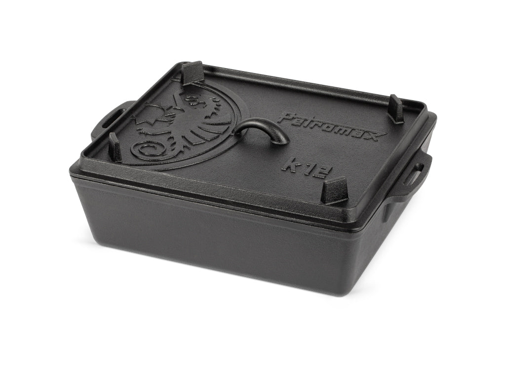 Cast iron loaf pan with lid 2025