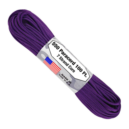 Atwood Rope Company 550 Paracord Purple 30mtr