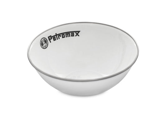 Petromax Set of 2 Enamel Bowls - White - Large