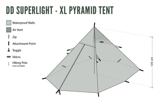 DD SuperLight XL Pyramid Tent
