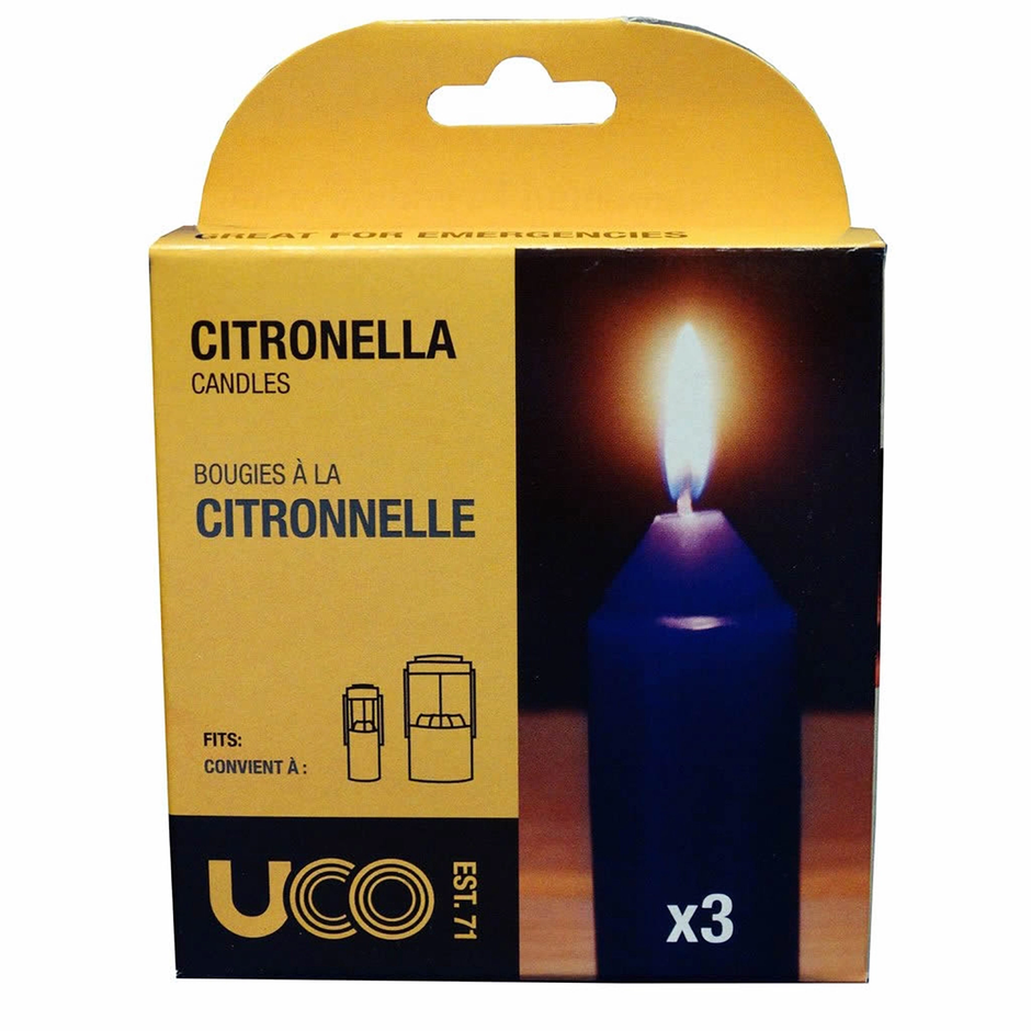 UCO 9 Hour Citronella Candles For Natural Insect Repellant Camping BushcraftLab