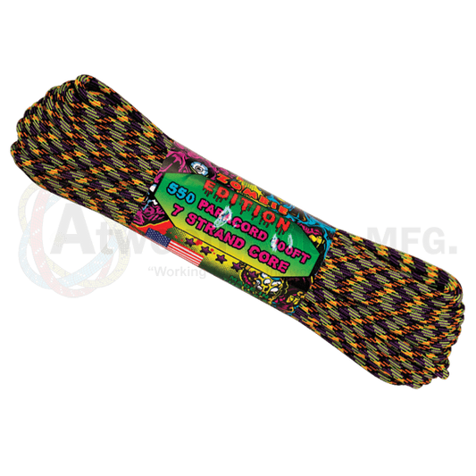 Atwood Rope Company 550 Paracord Zombie Vile 30mtr-Bushcraft-BushcraftLab