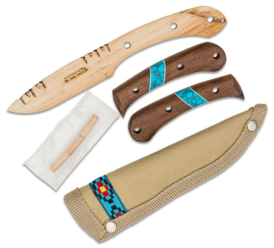 Condor Blue River Wooden Knife Kit