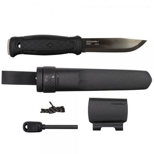 Mora Garberg Knife with Survival Kit (S) Black Blade