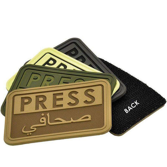 Hazard 4 Arabic Press Morale Patch-Clothing-BushcraftLab
