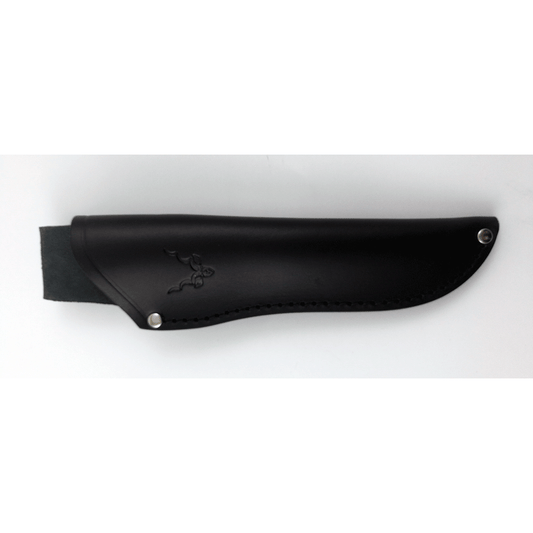 Knivegg Black Leather Scabbard-Knives & Tools-BushcraftLab