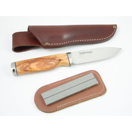 Knivegg Olive Wood Sporting Knife Combo