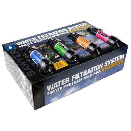 Sawyer Mini Water Filter 4 Piece Multipack-Prepping Gear-BushcraftLab