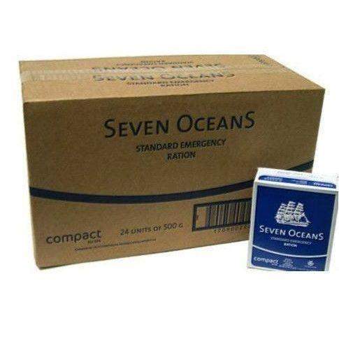 Seven Oceans Emergency Biscuits Box-Prepping Gear-BushcraftLab