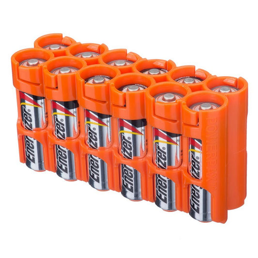 Storacell AA Battery Case Orange