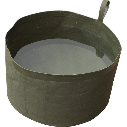Web-Tex Collapsible Water Bowl Olive-Prepping Gear-BushcraftLab